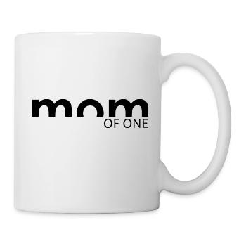 MAMAN - Mutter von drei Kindern - Tasse - Weiß - Rechts