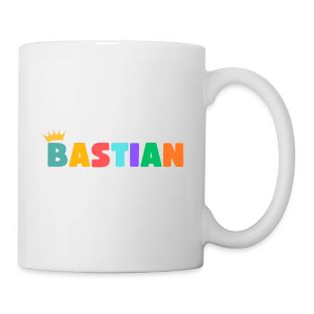 Bastian! Personalisierbar - Tasse - Weiß - Rechts