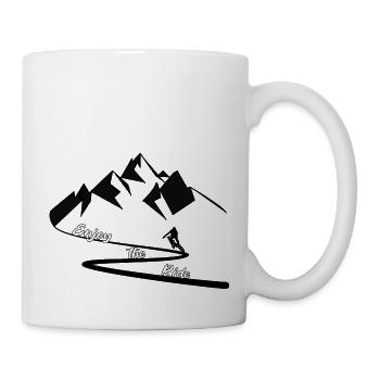 Enjoy the ride - Mug - white - Right
