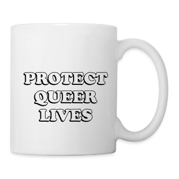 Protect Queer Lives - Mug - white - Right