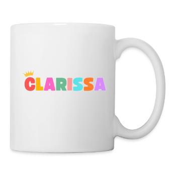 Clarissa! Personnalisable - Mug blanc - blanc - Droite
