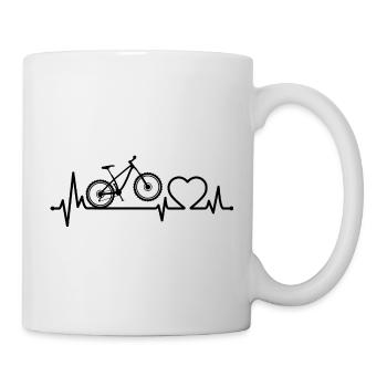 Heartbeat Bike Cardio Puls Bike - Mug - white - Right