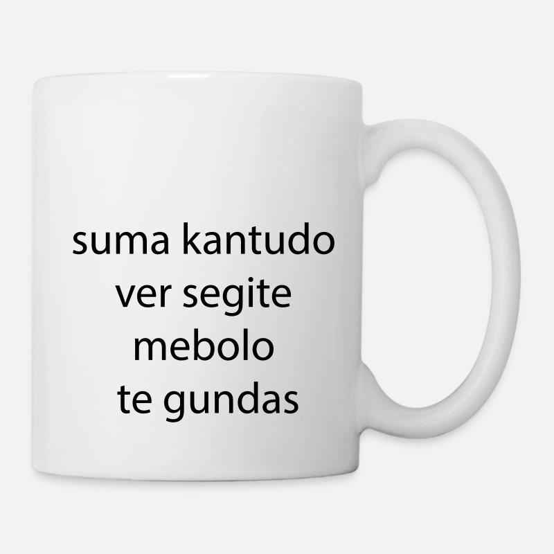 suma kantudo - Tasse - Weiß
