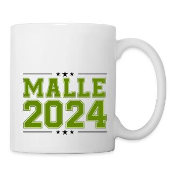 Malle 2024 Étoile - Mug blanc - blanc - Droite