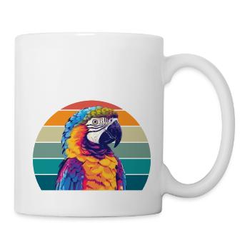 Parrot Retro - Mug - white - Right