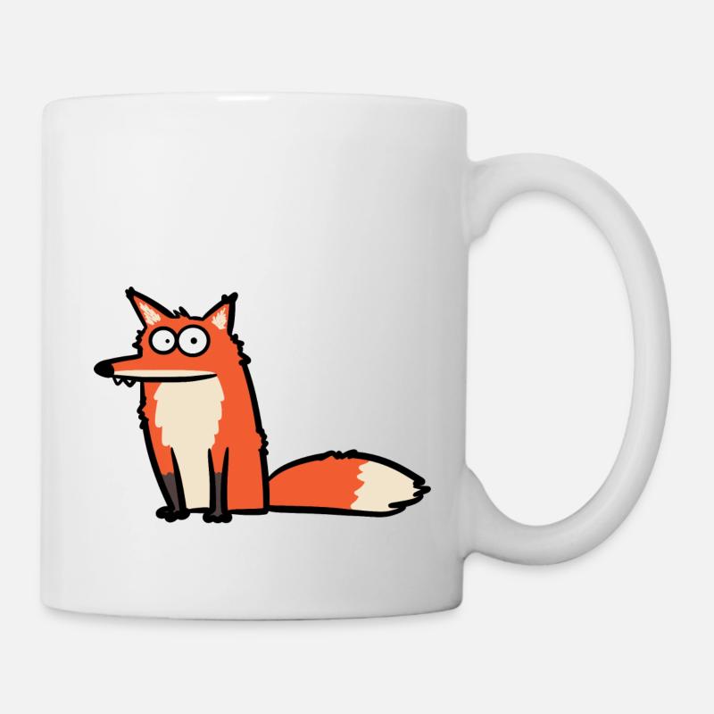 Frustrated fox - Mug - white