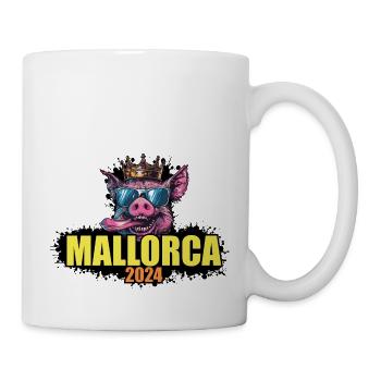 Cochon de Majorque 2024 - Mug blanc - blanc - Droite