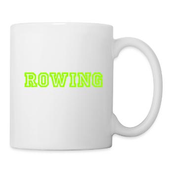 Rowing Slogan - Rudern - Ruderer - Ruderin - Tasse - Weiß - Rechts