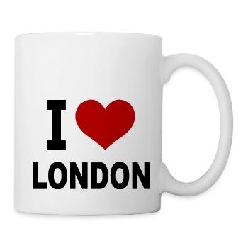 I love London - Mug - white - Right