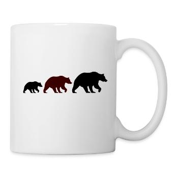 Bear Family - Mug - white - Right