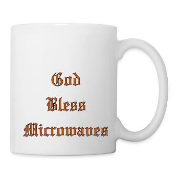 GodBlessMicro-ondes - Mug blanc - blanc - Droite