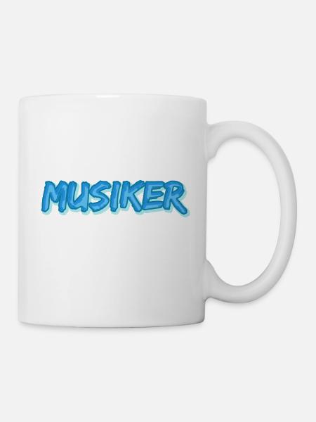 Job Musiker - Tasse - Weiß