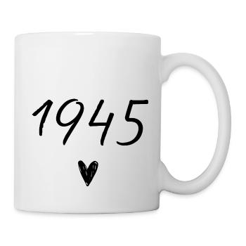 1945 Heart Birthday - Mug - white - Right
