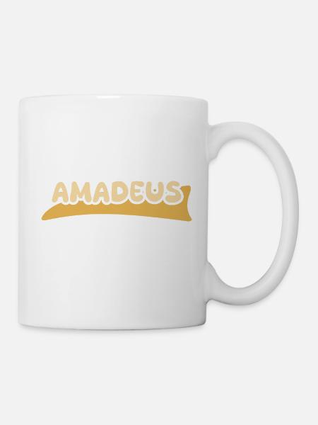 Vorname Amadeus - Tasse - Weiß