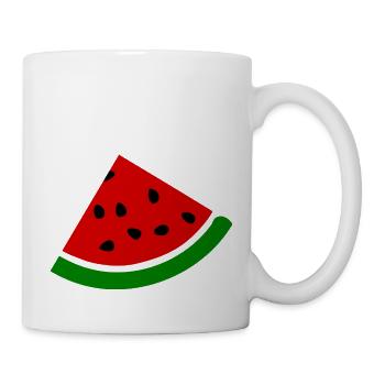 Pastèque - Mug blanc - blanc - Droite