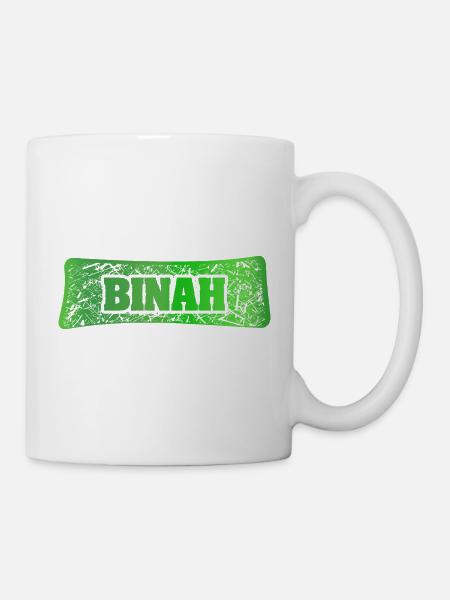 Geschenk für Binah - Tasse - Weiß