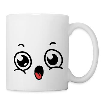 Face Costume - Mug - white - Right