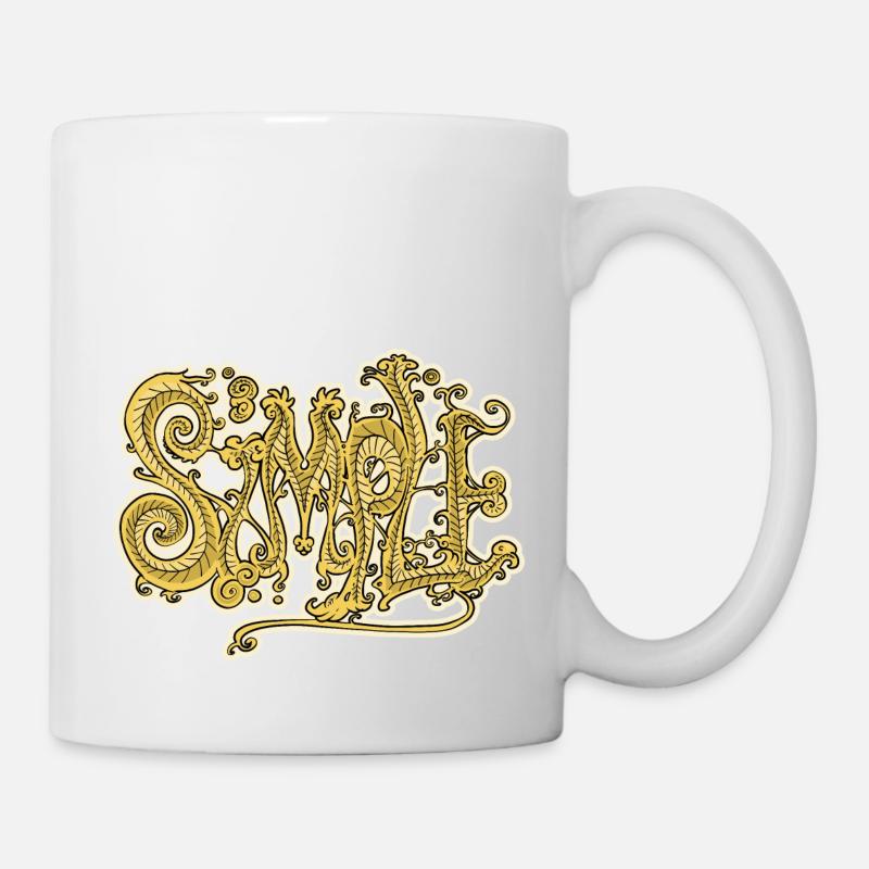Graff Simple - Mug blanc - blanc