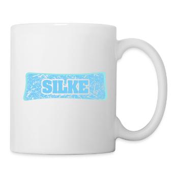 Silke as a name - Mug - white - Right