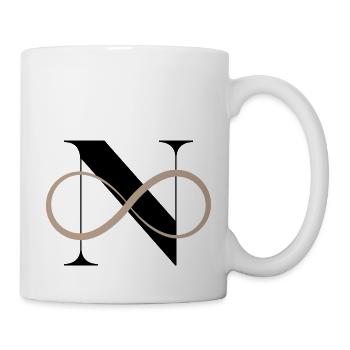 Infinite letter n - Mug - white - Right