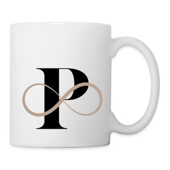 Infinite Letter P - Mug - white - Right