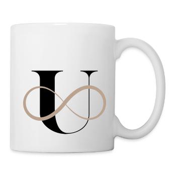 Infinite Letter u - Mug - white - Right