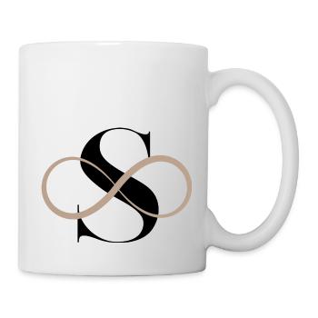 Lettre s infinie - Mug blanc - blanc - Droite