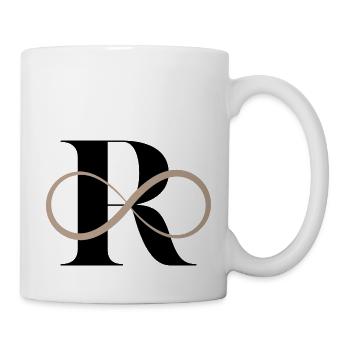 Infinite letter r - Mug - white - Right