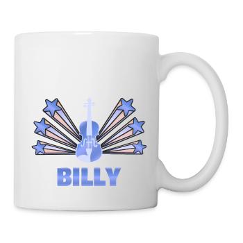 Billy as a musical instrument - Mug - white - Right
