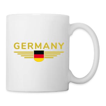 Allemagne T-Shirt Design Fierté et amour de la maison - Mug blanc - blanc - Droite
