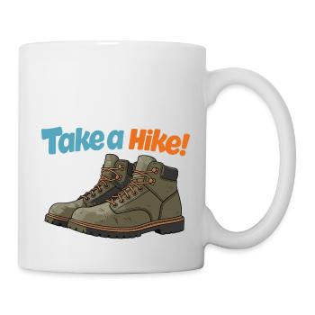 MACHEN SIE EINE WANDERUNG! - Tasse - Weiß - Rechts