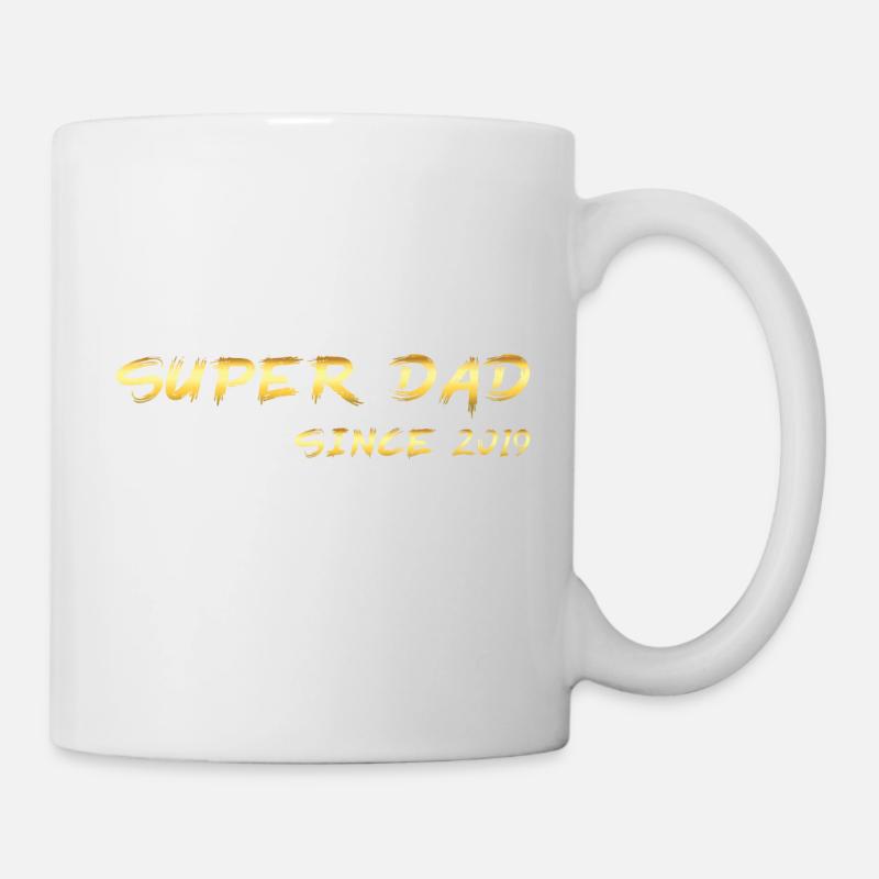 Super Dad since 2019 - Mug - white