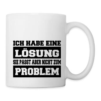 Funny Saying Picture Funny Humor Gift Idea - Mug - white - Right