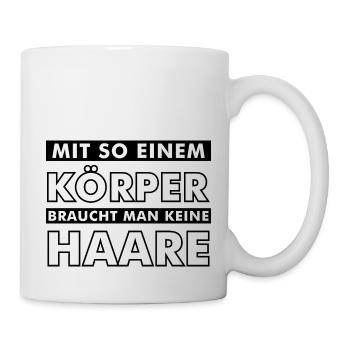 Lustiger Spruch Bild Witzig Humor Geschenkidee - Tasse - Weiß - Rechts