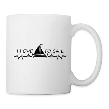Sailing Water Sports Wind - Mug - white - Right