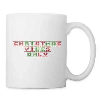 Christmas vibes only - Mug - white - Right