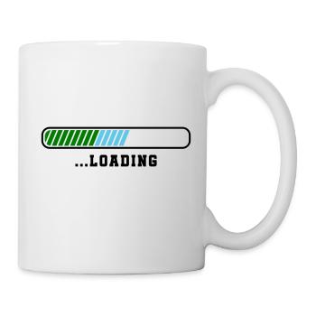loading - Tasse - Weiß - Rechts