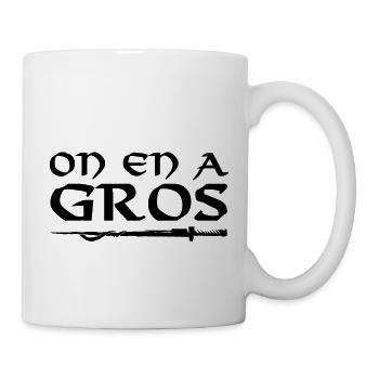 We have a lot of it. - Mug - white - Right
