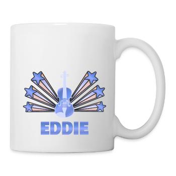 Eddie as a musical instrument - Mug - white - Right