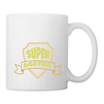 Frauenname Agatha - Tasse - Weiß - Rechts