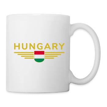 Hungary Fan, Outfit T Shirt Design - Mug - white - Right