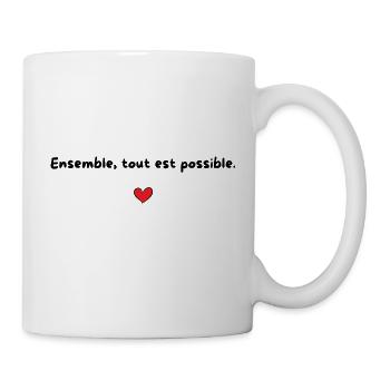 Together everything is possible - family gift idea - Mug - white - Right