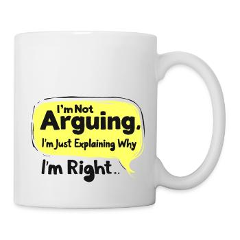 ERKLÄREN - Tasse - Weiß - Rechts