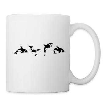 Orca Positions - Gift Idea - Mug - white - Right