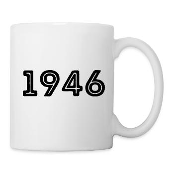 Sport year of birth 1946 - Mug - white - Right