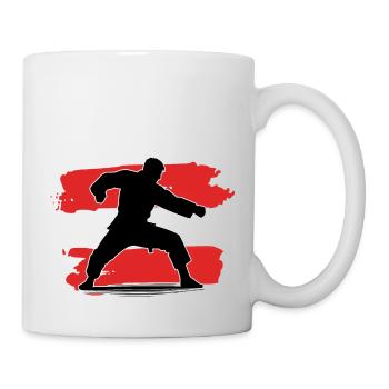 Austria Flag Judo - Mug - white - Right