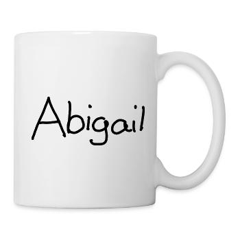 Abigail - Tasse - Weiß - Rechts