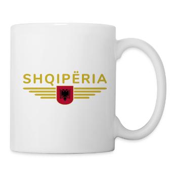 Albania Design – Fierté et style - Mug blanc - blanc - Droite