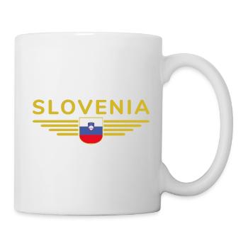 Stylish Slovenia design - Mug - white - Right