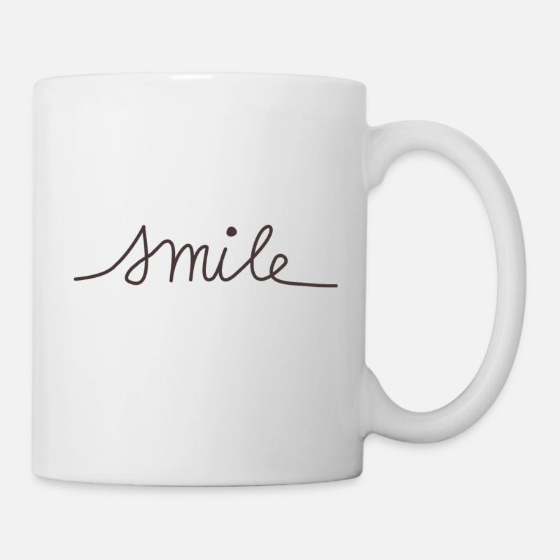 Smile - Mug - white